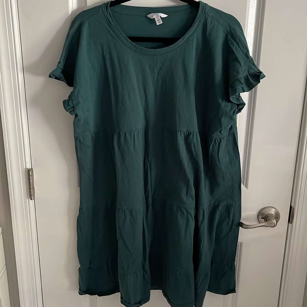 Time and Tru Green Dress